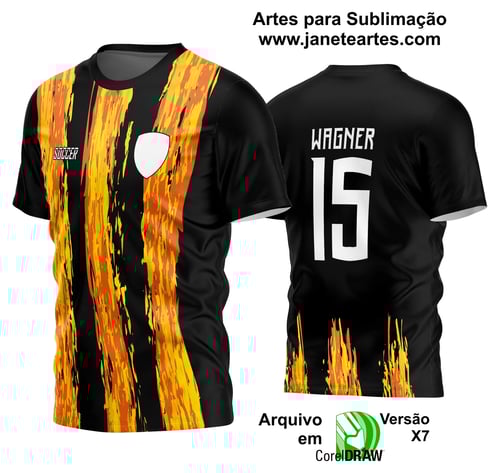 Arte Vetor Estampa Camisa Time Amador Futebol 2024 Arte Vetor Estampa Camisa Time Amador Futebol 2024