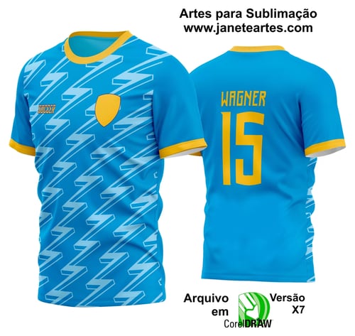 Arte Vetor Estampa Camisa Time Amador Futebol 2024 Arte Vetor Estampa Camisa Time Amador Futebol 2024
