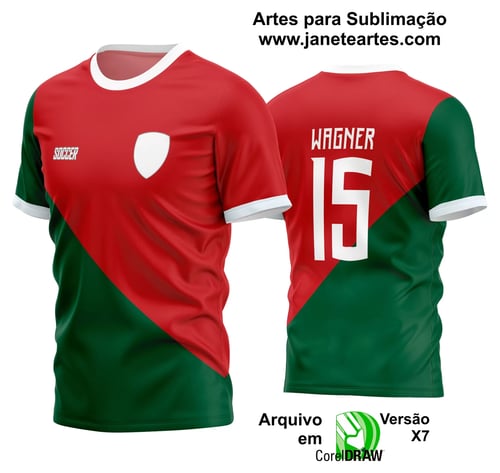 Arte Vetor Estampa Camisa Time Amador Futebol 2024 Arte Vetor Estampa Camisa Time Amador Futebol 2024