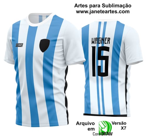 Arte Vetor Estampa Camisa Time Amador Futebol 2024 Arte Vetor Estampa Camisa Time Amador Futebol 2024