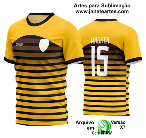 Arte Vetor Estampa Camisa Time Amador Futebol 2024 Arte Vetor Estampa Camisa Time Amador Futebol 2024