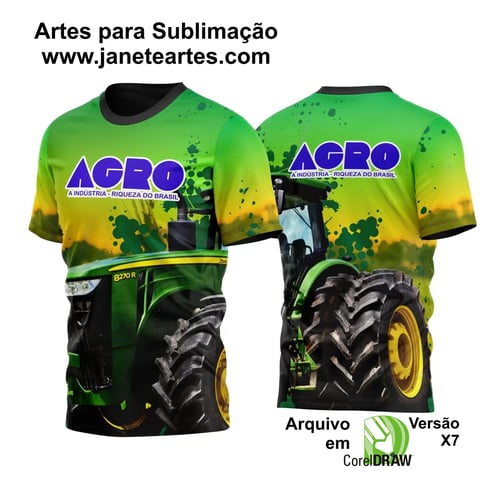 Arte Vetor Camisa AGRO Trator 2023: Crie Estampas Personalizadas de Alta Qualidade para Suas Roupas!