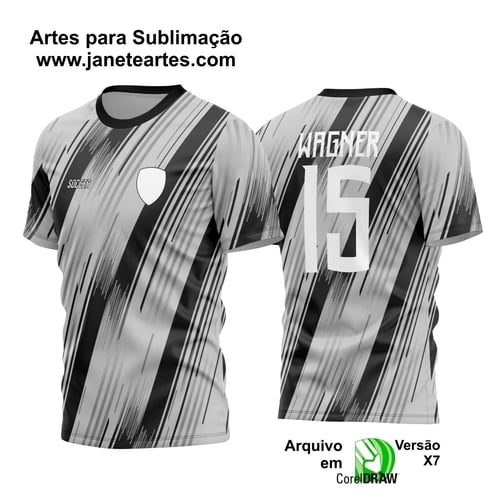 Arte Vetor Estampa Camisa Time Amador Futebol 2024 Arte Vetor Estampa Camisa Time Amador Futebol 2024