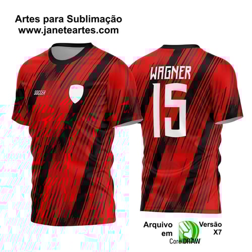 Arte Vetor Estampa Camisa Time Amador Futebol 2024 Arte Vetor Estampa Camisa Time Amador Futebol 2024