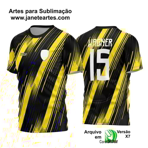 Arte Vetor Estampa Camisa Time Amador Futebol 2024 Arte Vetor Estampa Camisa Time Amador Futebol 2024