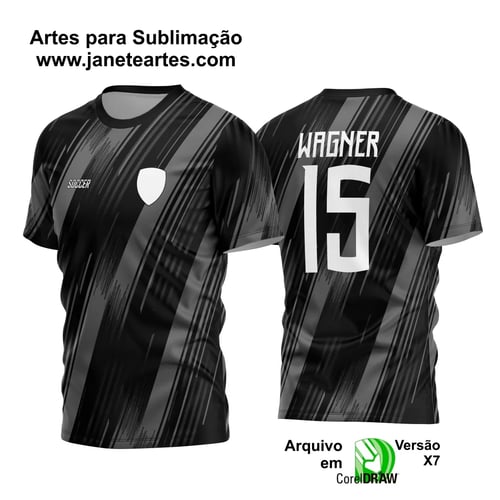 Arte Vetor Estampa Camisa Time Amador Futebol 2024 Arte Vetor Estampa Camisa Time Amador Futebol 2024
