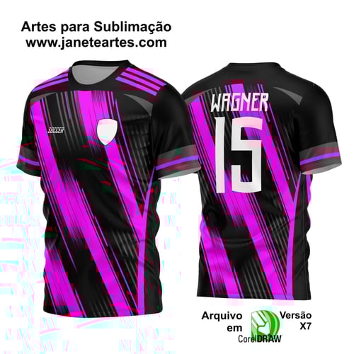 Arte Vetor Estampa Camisa Time Amador Futebol 2024 Arte Vetor Estampa Camisa Time Amador Futebol 2024