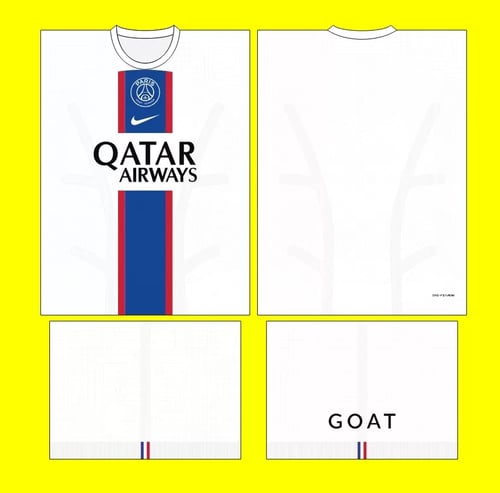 Arte Vetor Camisa Paris Saint-Germain PSG Artenativa 2022 - 2023