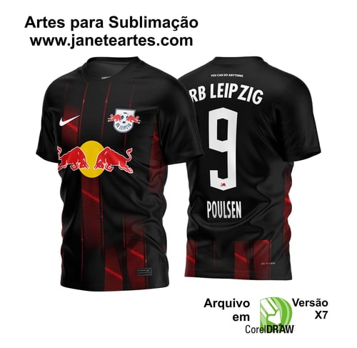 Arte Vetor Camisa RB Leipzig Terceiro 2022 - 2023 Arte Vetor Camisa RB Leipzig Terceiro 2022 - 2023
