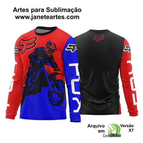 Arte Vetor Camisa MOTOCROSS 2024 - 2025 Arte Vetor Camisa MOTOCROSS 2024 - 2025