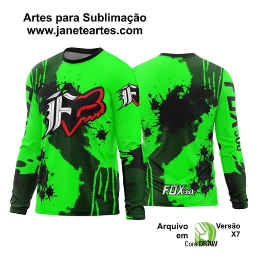 Arte Vetor Camisa MOTOCROSS 2024 - 2025 Arte Vetor Camisa MOTOCROSS 2024 - 2025