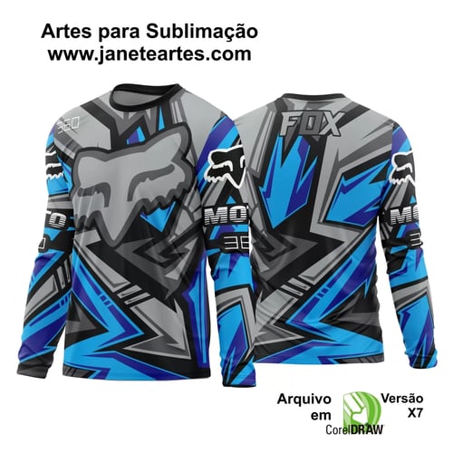Arte Vetor Camisa MOTOCROSS 2024 - 2025 Arte Vetor Camisa MOTOCROSS 2024 - 2025