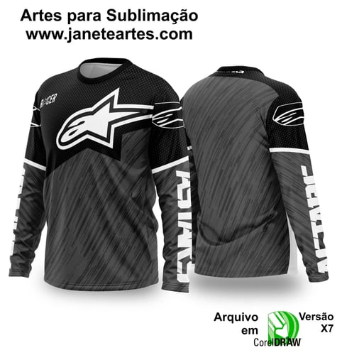 Arte Vetor Camisa de MOTOCROSS 2024 - 2025 Arte Vetor Camisa de MOTOCROSS 2024 - 2025
