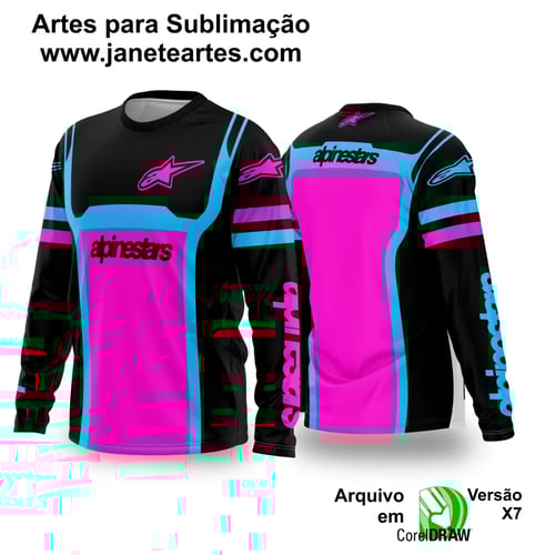 Arte Vetor Camisa de MOTOCROSS 2024 - 2025 Arte Vetor Camisa de MOTOCROSS 2024 - 2025