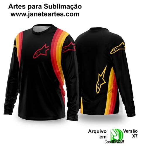 Arte Vetor Camisa de MOTOCROSS 2024 - 2025 Arte Vetor Camisa de MOTOCROSS 2024 - 2025