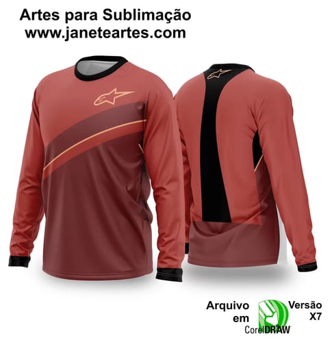 Arte Vetor Camisa de MOTOCROSS 2024 - 2025 Arte Vetor Camisa de MOTOCROSS 2024 - 2025