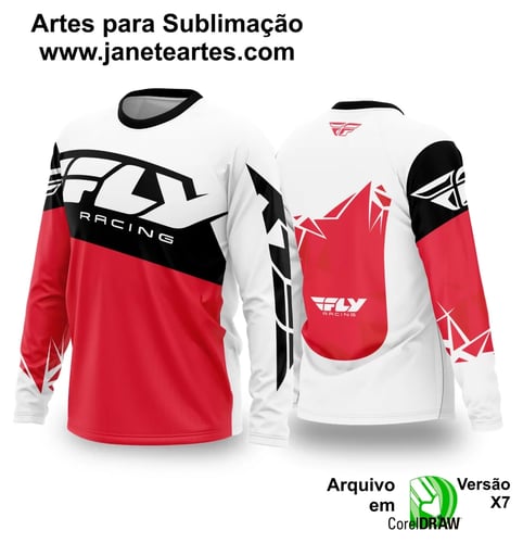 Arte Vetor Camisa de MOTOCROSS 2024 - 2025 Arte Vetor Camisa de MOTOCROSS 2024 - 2025