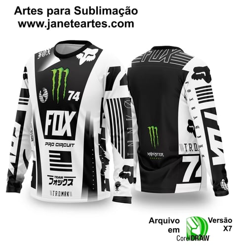 Arte Vetor Camisa de MOTOCROSS 2024 - 2025 Arte Vetor Camisa de MOTOCROSS 2024 - 2025