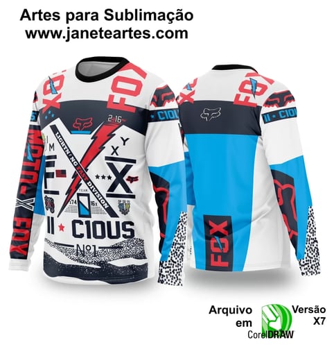 Arte Vetor Camisa de MOTOCROSS 2024 - 2025 Arte Vetor Camisa de MOTOCROSS 2024 - 2025