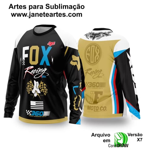 Arte Vetor Camisa de MOTOCROSS 2024 - 2025 Arte Vetor Camisa de MOTOCROSS 2024 - 2025