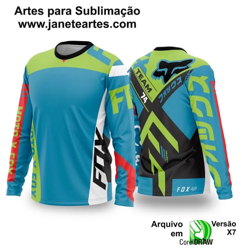 Arte Vetor Camisa de MOTOCROSS 2024 - 2025 Arte Vetor Camisa de MOTOCROSS 2024 - 2025