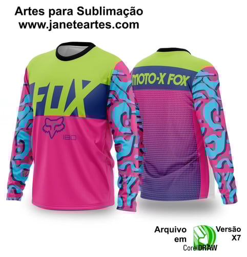 Arte Vetor Camisa de MOTOCROSS 2024 - 2025 Arte Vetor Camisa de MOTOCROSS 2024 - 2025