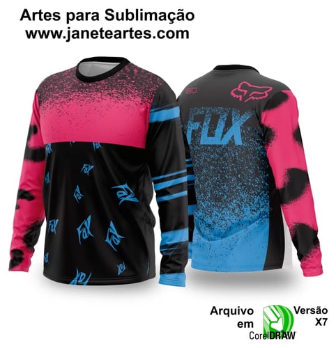 Arte Vetor Camisa de MOTOCROSS 2024 - 2025 Arte Vetor Camisa de MOTOCROSS 2024 - 2025