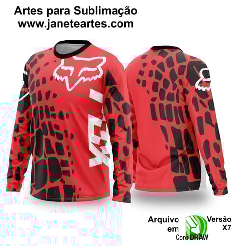 Arte Vetor Camisa de MOTOCROSS 2024 - 2025 Arte Vetor Camisa de MOTOCROSS 2024 - 2025