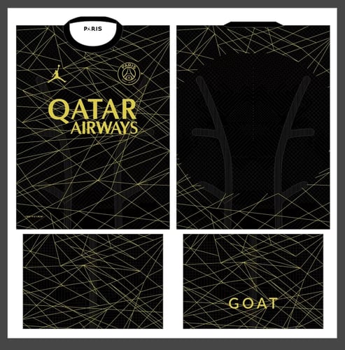 Arte Vetor Camisa Paris Saint-Germain PSG Cuarta Equipacion 22-23