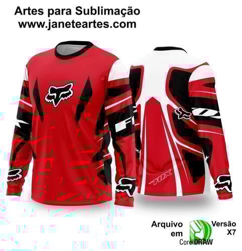 Arte Vetor Camisa de MOTOCROSS 2024 - 2025 Arte Vetor Camisa de MOTOCROSS 2024 - 2025