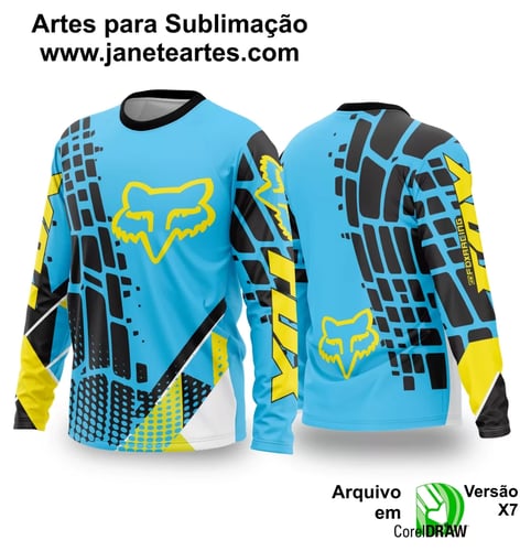 Arte Vetor Camisa de MOTOCROSS 2024 - 2025 Arte Vetor Camisa de MOTOCROSS 2024 - 2025