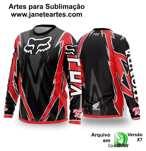Arte Vetor Camisa de MOTOCROSS 2024 - 2025 Arte Vetor Camisa de MOTOCROSS 2024 - 2025