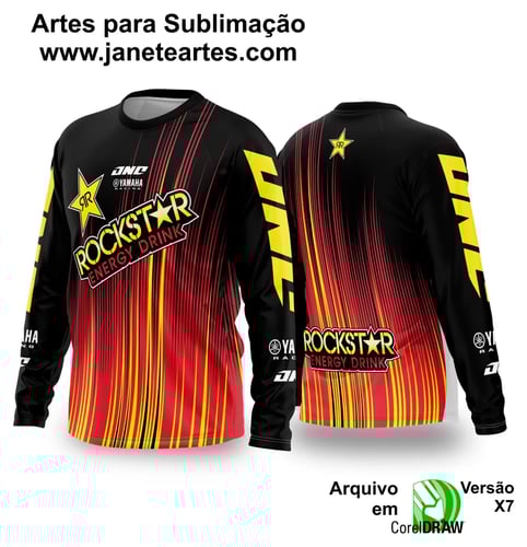 Arte Vetor Camisa de MOTOCROSS 2024 - 2025 Arte Vetor Camisa de MOTOCROSS 2024 - 2025