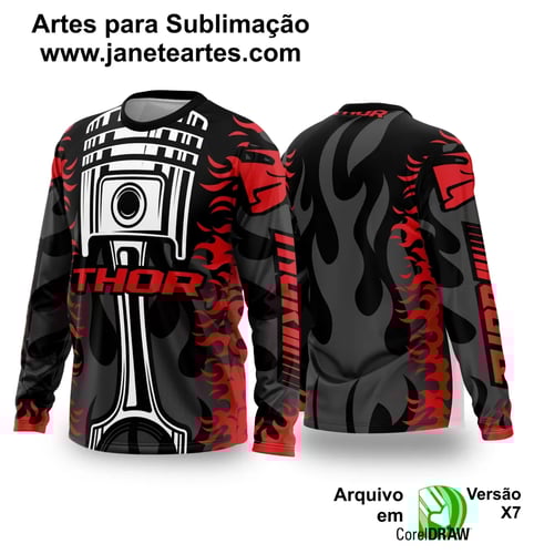 Arte Vetor Camisa de MOTOCROSS 2024 - 2025 Arte Vetor Camisa de MOTOCROSS 2024 - 2025