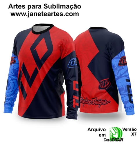 Arte Vetor Camisa de MOTOCROSS 2024 - 2025 Arte Vetor Camisa de MOTOCROSS 2024 - 2025