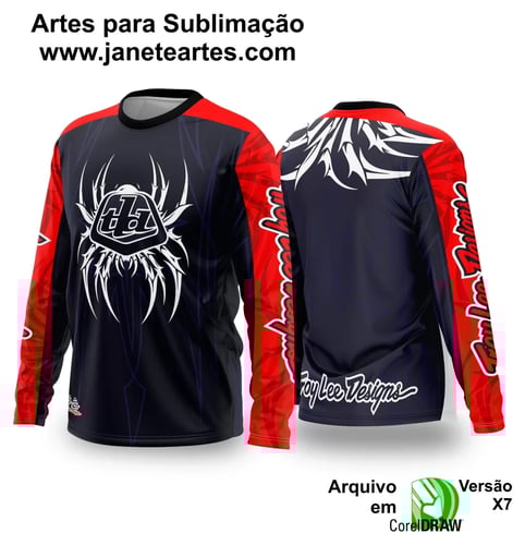 Arte Vetor Camisa de MOTOCROSS 2024 - 2025 Arte Vetor Camisa de MOTOCROSS 2024 - 2025