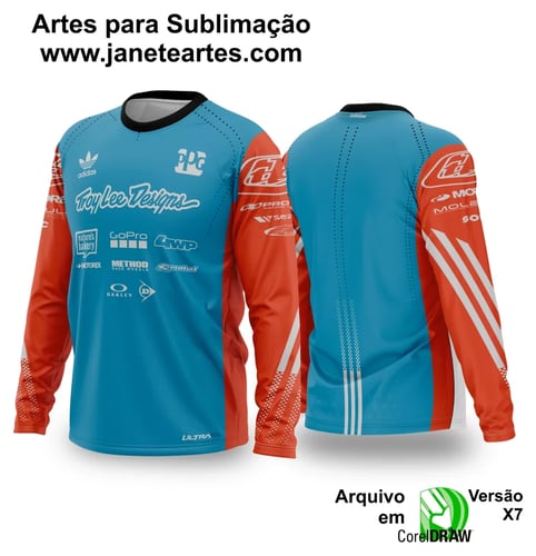 Arte Vetor Camisa de MOTOCROSS 2024 - 2025 Arte Vetor Camisa de MOTOCROSS 2024 - 2025