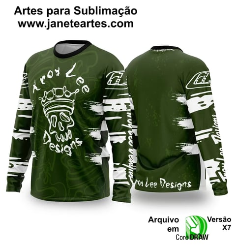 Arte Vetor Camisa de MOTOCROSS 2024 - 2025 Arte Vetor Camisa de MOTOCROSS 2024 - 2025