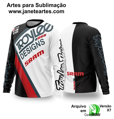 Arte Vetor Camisa de MOTOCROSS 2024 - 2025 Arte Vetor Camisa de MOTOCROSS 2024 - 2025