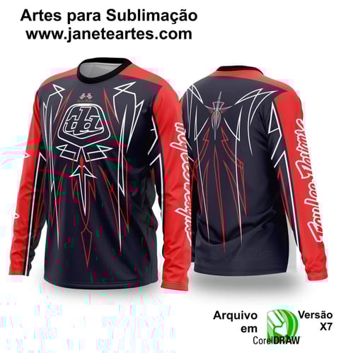 Arte Vetor Camisa de MOTOCROSS 2024 - 2025 Arte Vetor Camisa de MOTOCROSS 2024 - 2025