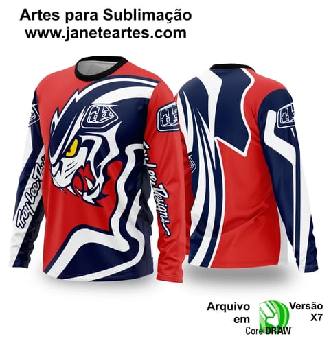 Arte Vetor Camisa de MOTOCROSS 2024 - 2025 Arte Vetor Camisa de MOTOCROSS 2024 - 2025