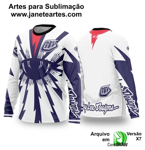 Arte Vetor Camisa de MOTOCROSS 2024 - 2025 Arte Vetor Camisa de MOTOCROSS 2024 - 2025