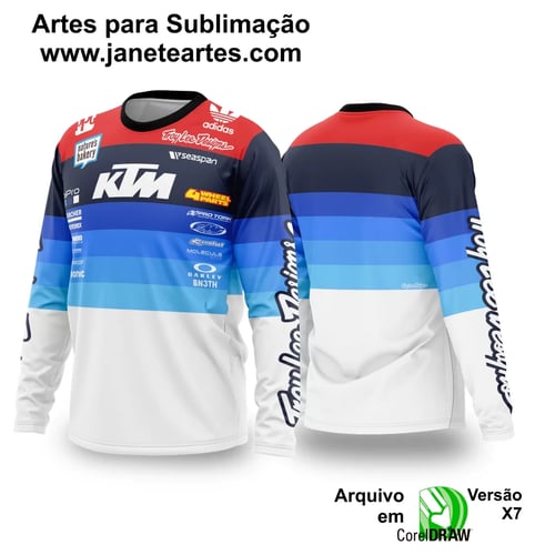 Arte Vetor Camisa de MOTOCROSS 2024 - 2025 Arte Vetor Camisa de MOTOCROSS 2024 - 2025