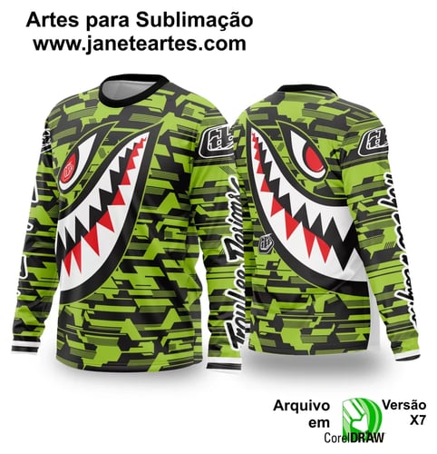Arte Vetor Camisa de MOTOCROSS 2024 - 2025 Arte Vetor Camisa de MOTOCROSS 2024 - 2025