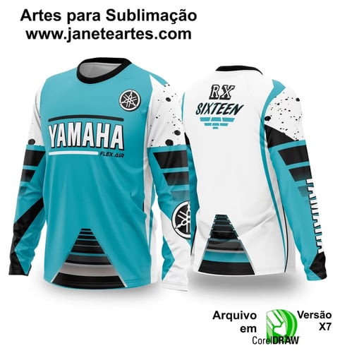 Arte Vetor Camisa de MOTOCROSS 2024 - 2025 Arte Vetor Camisa de MOTOCROSS 2024 - 2025