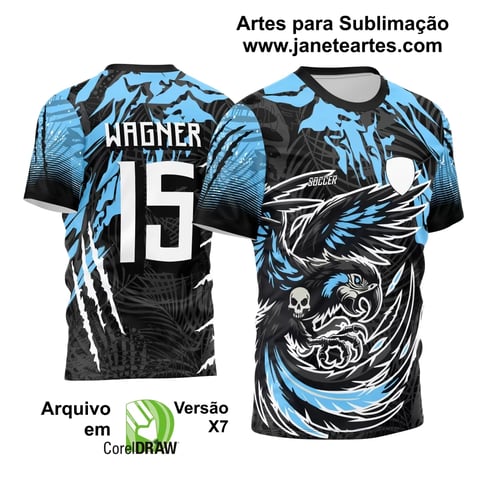 Arte Vetor Camisa de Interclasse Arara Ataque 2024 - 2025