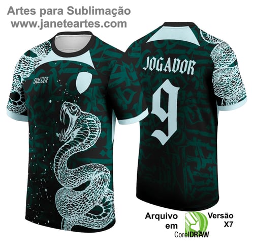 Arte Vetor Camisa de Interclasse 2024 - 2025 - Cobra