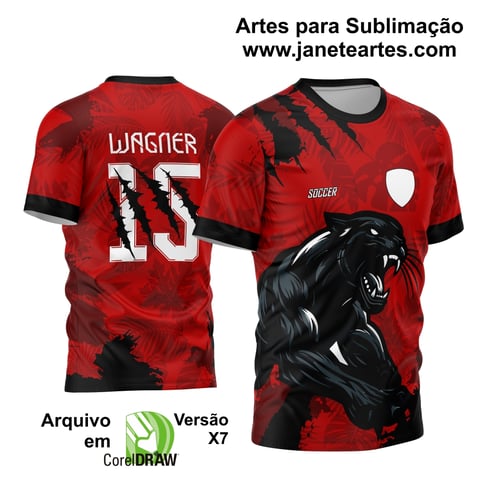 Arte Vetor Camisa InterClasse 2024 Pantera Negra