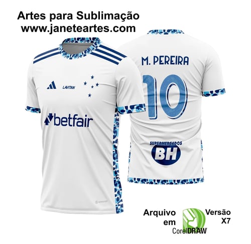 Arte Vetor Camisa do Cruzeiro Reserva 2024 - 2025 Arte Vetor Camisa do Cruzeiro Reserva 2024 - 2025