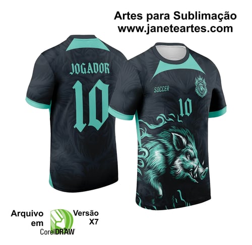 Arte Vetor Camisa de Interclasse Javali 2024 - 2025